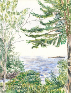 Hermit Island view from 15 Western Reach